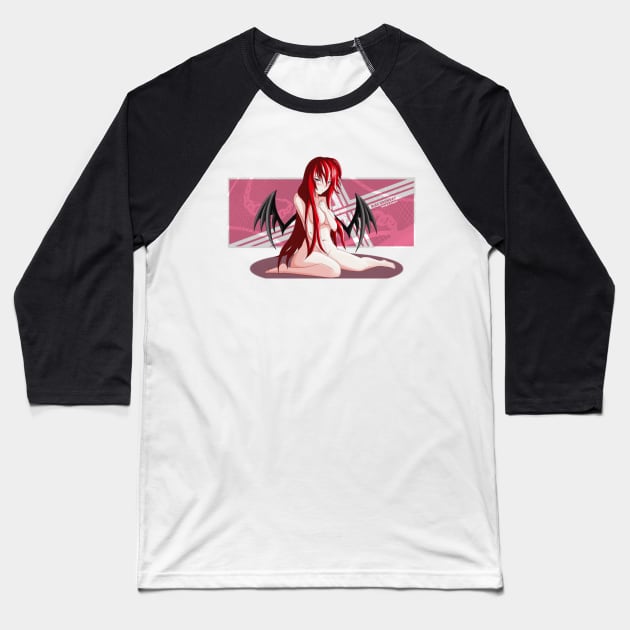 Rias Gremony by angel.fanart Baseball T-Shirt by AngelsFANART